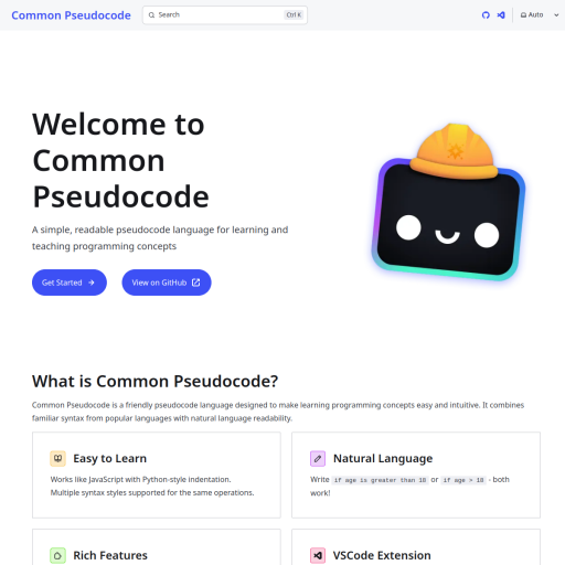 Screenshot of CommonPS